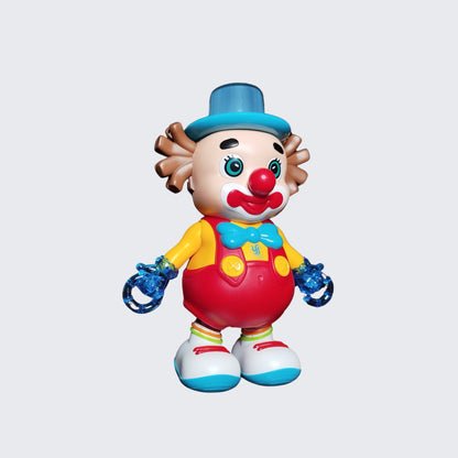Funny Face Dancing Clown Joker Toy With Lights & Music For Kids