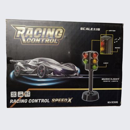Remote Control Racing Car with Steering Wheel and Pedals